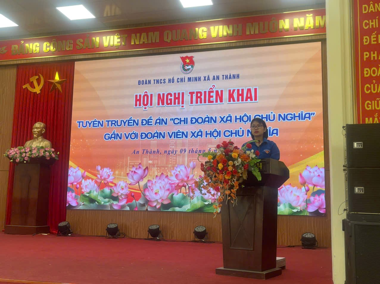 AN THÀNH: TỔ CHỨC TRIỂN KHAI TUYÊN TRUYỀN ĐỀ ÁN "CHI ĐOÀN XÃ HỘI CHỦ NGHĨA" GẮN VỚI ĐOÀN VIÊN XÃ HỘI CHỦ NGHĨA