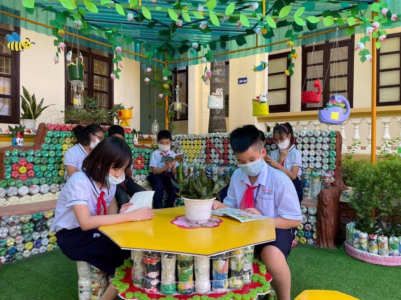XÂY DỰNG MÔ HÌNH "KHÔNG GIAN ĐỌC SÁCH, TƯƠNG TÁC VÀ SINH HOẠT ĐỘI" CHO THIẾU NHI