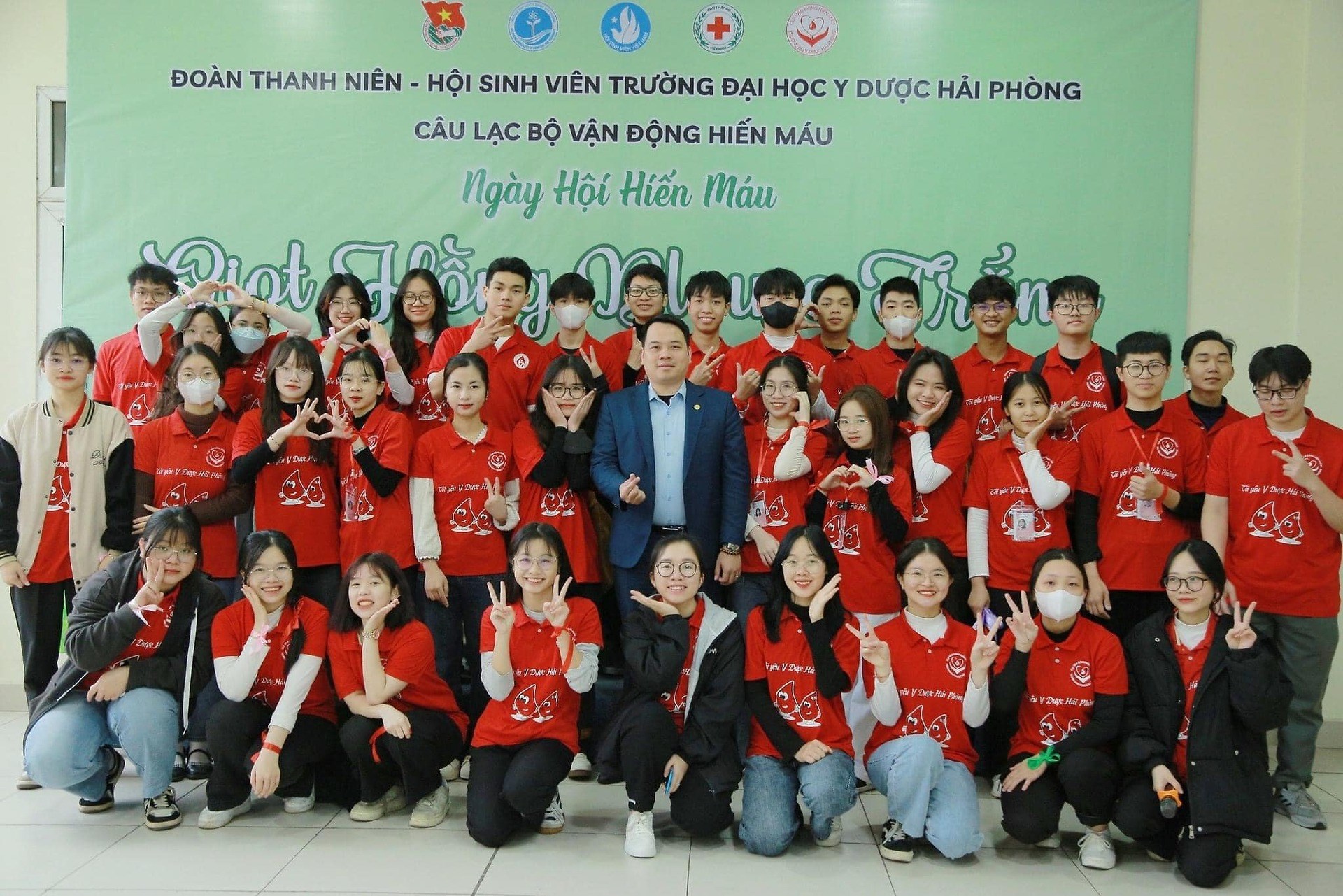 Ngày Hội Hiến Máu Giọt Hồng Blouse Trắng - Hưởng Ứng Tháng Thanh Niên 2024