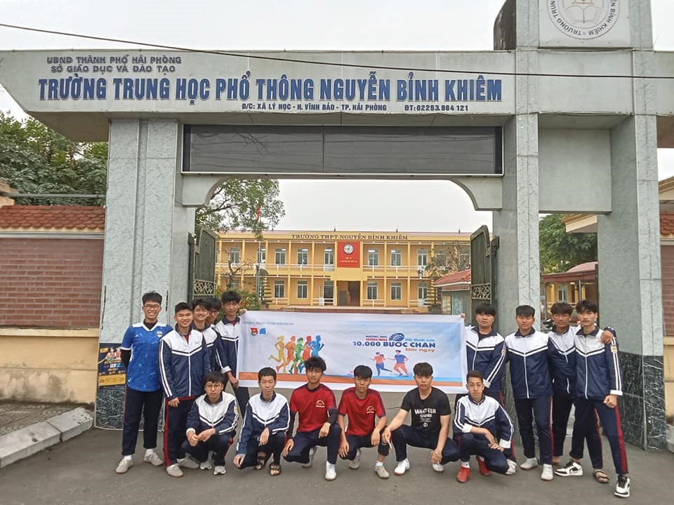 Hưởng ứng chương trình mỗi thanh niên 10.000 bước chân mỗi ngày