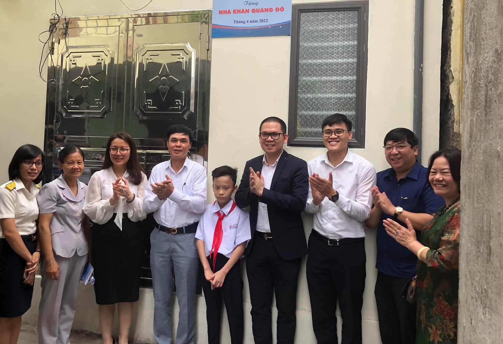 Khánh thành "Nhà Khăn quàng đỏ" cho em học sinh nghèo vượt khó trên địa bàn quận Hồng Bàng