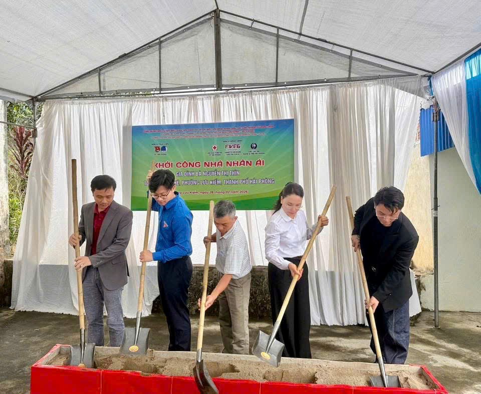 LỄ KHỞI CÔNG CÔNG TRÌNH "NHÀ NHÂN ÁI" NĂM 2026