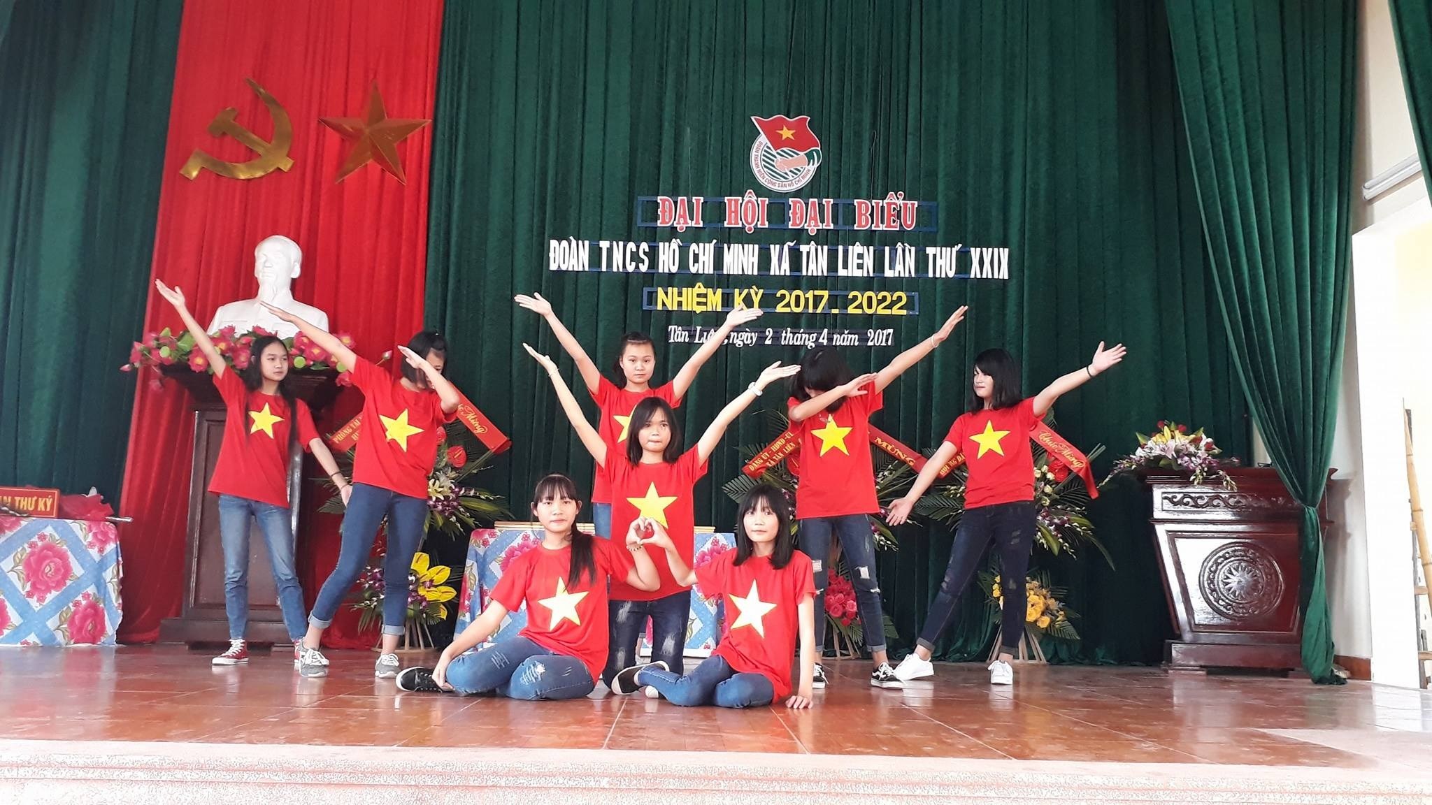 Đại hội đại biểu Đoàn TNCS Hồ Chí Minh xã Tân Liên lần thứ 29, nhiệm kỳ 2017-2022