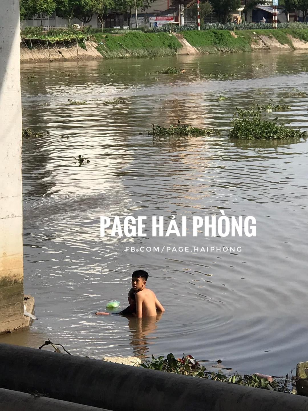 THANH NIÊN NHỎ TUỔI CỨU SỐNG CỤ BÀ 70 TUỔI BỊ ĐUỐI NƯỚC