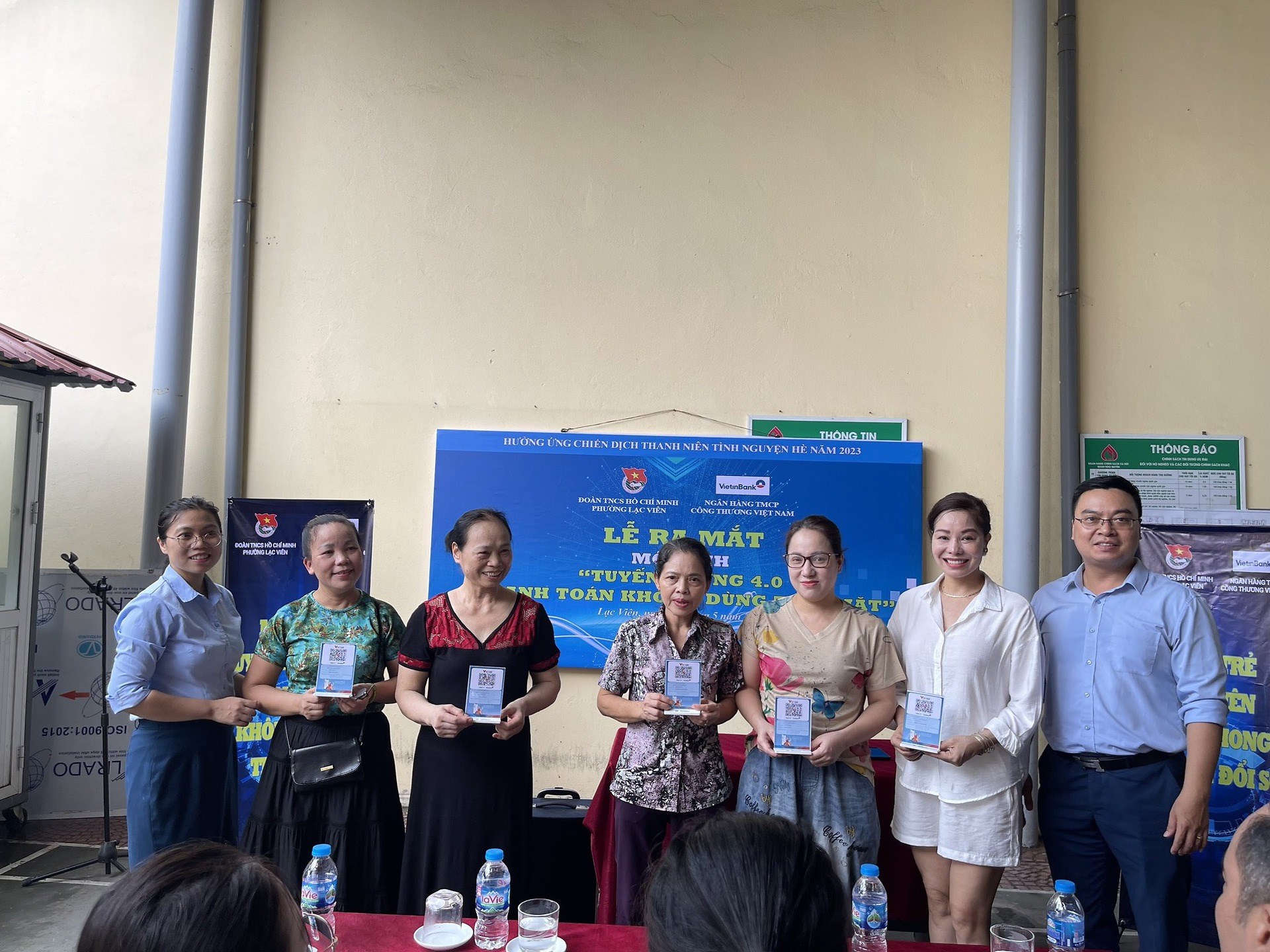 RA MẮT CÔNG TRÌNH THANH NIÊN "MÔ HÌNH TUYẾN ĐƯỜNG 4.0 - CHỢ THANH TOÁN KHÔNG DÙNG TIỀN MẶT