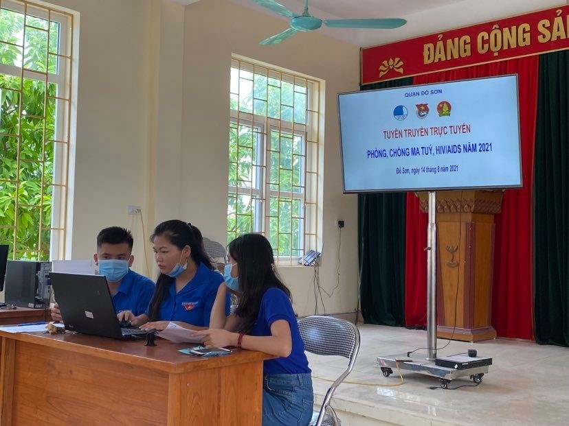 Tuyên truyền trực tuyến công tác phòng, chống Ma tuý, HIV/AIDS năm 2021