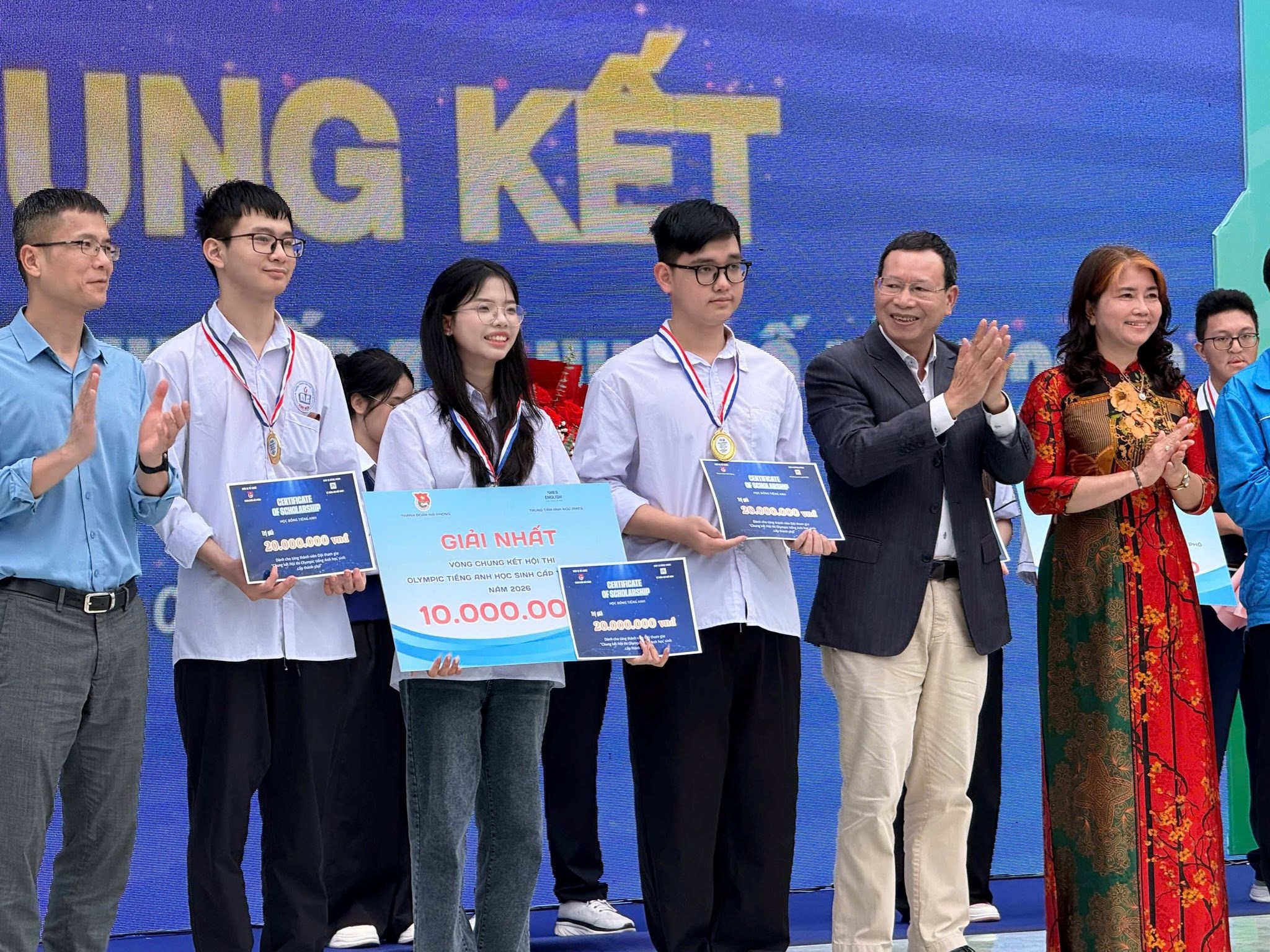 CHUNG KẾT HỘI THI OLYMPIC TIẾNG ANH HỌC SINH CẤP THÀNH PHỐ NĂM 2026