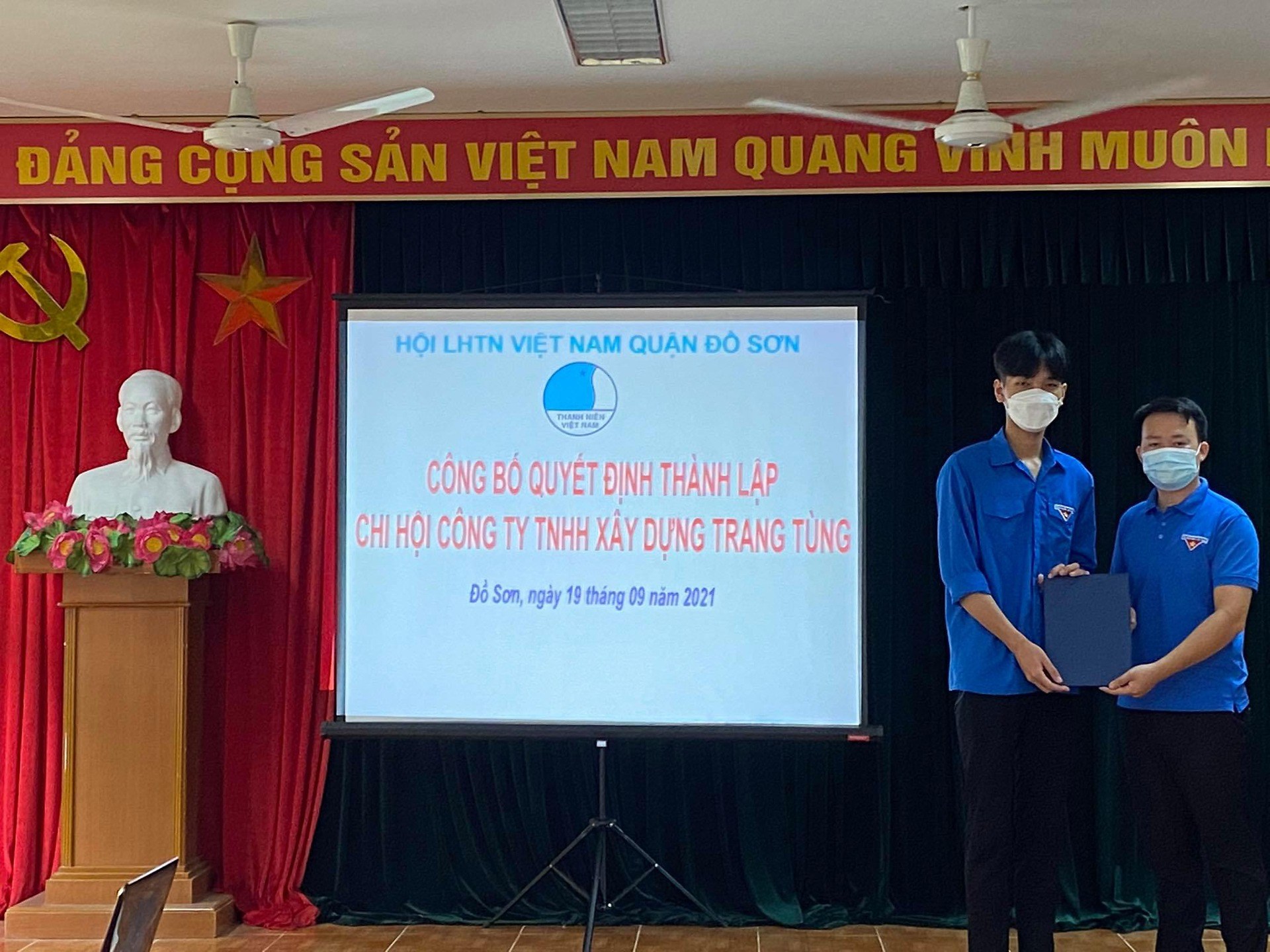 Thành lập Chi hội Công ty TNHH Xây dựng Trang Tùng