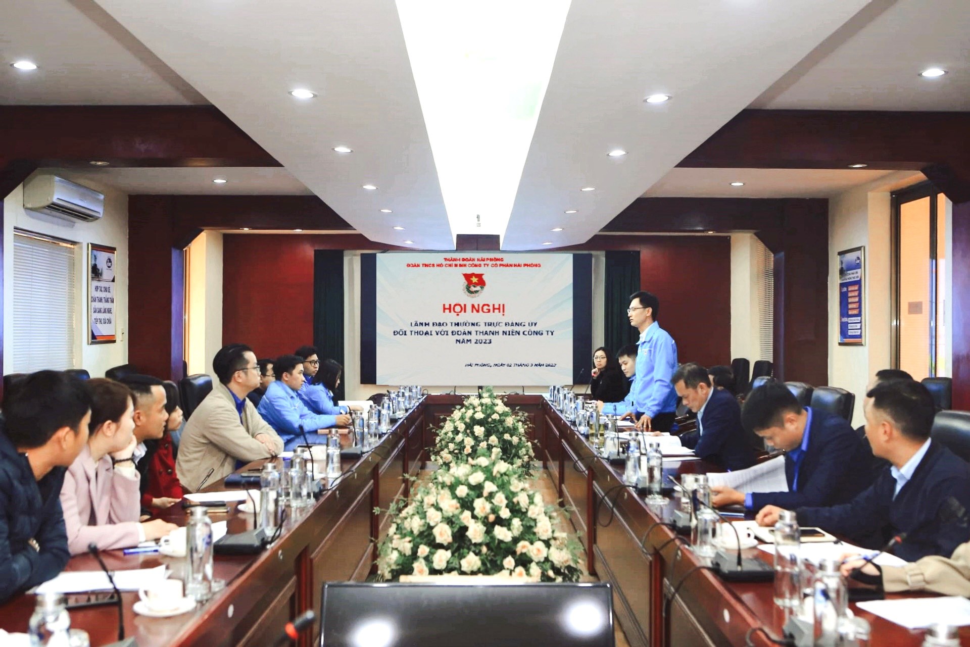 Công ty CP Cảng tổ chức đối thoại với thanh niên năm 2023
