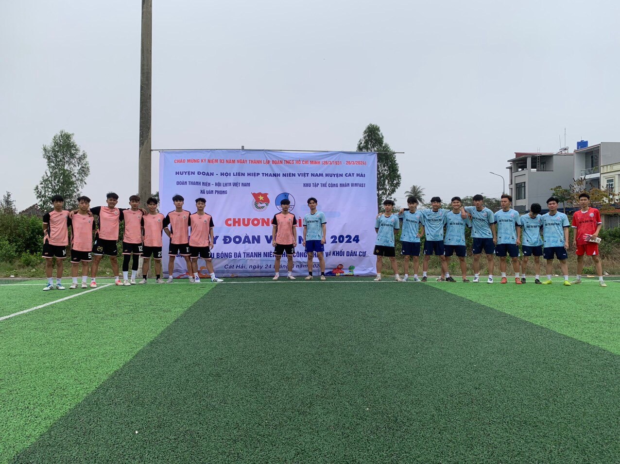 [THÁNG THANH NIÊN 2024] - CHƯƠNG TRÌNH NGÀY ĐOÀN VIÊN 2024 - GIẢI GIAO HỮU BÓNG ĐÁ KHỐI THANH NIÊN CÔNG NHÂN VÀ KHỐI DÂN CƯ